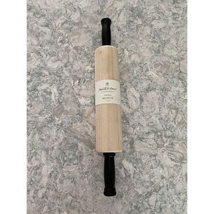 Hearth & Hand Magnolia Rolling Pin  Black Handles
